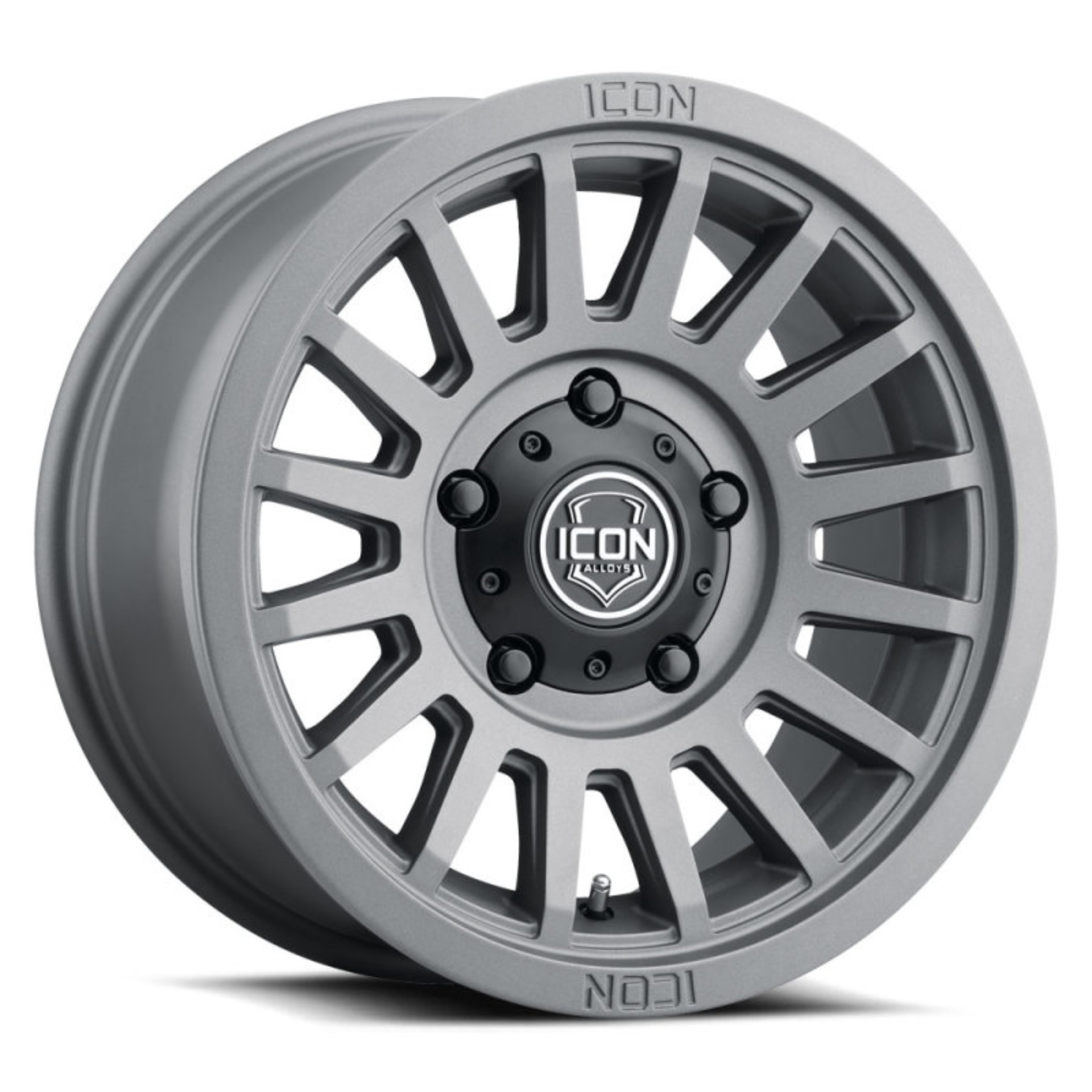 Picture of ICON Recon SLX 17x8.5 6x135 6mm Offset 5in BS 87.1mm Bore Charcoal Wheel