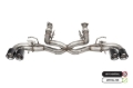 Picture of Corsa 2020-2025 Chevrolet Corvette C8 RWD 3in Delete 4 Valve Cat-Back w/NPP w/4.5in CF Polished Tips