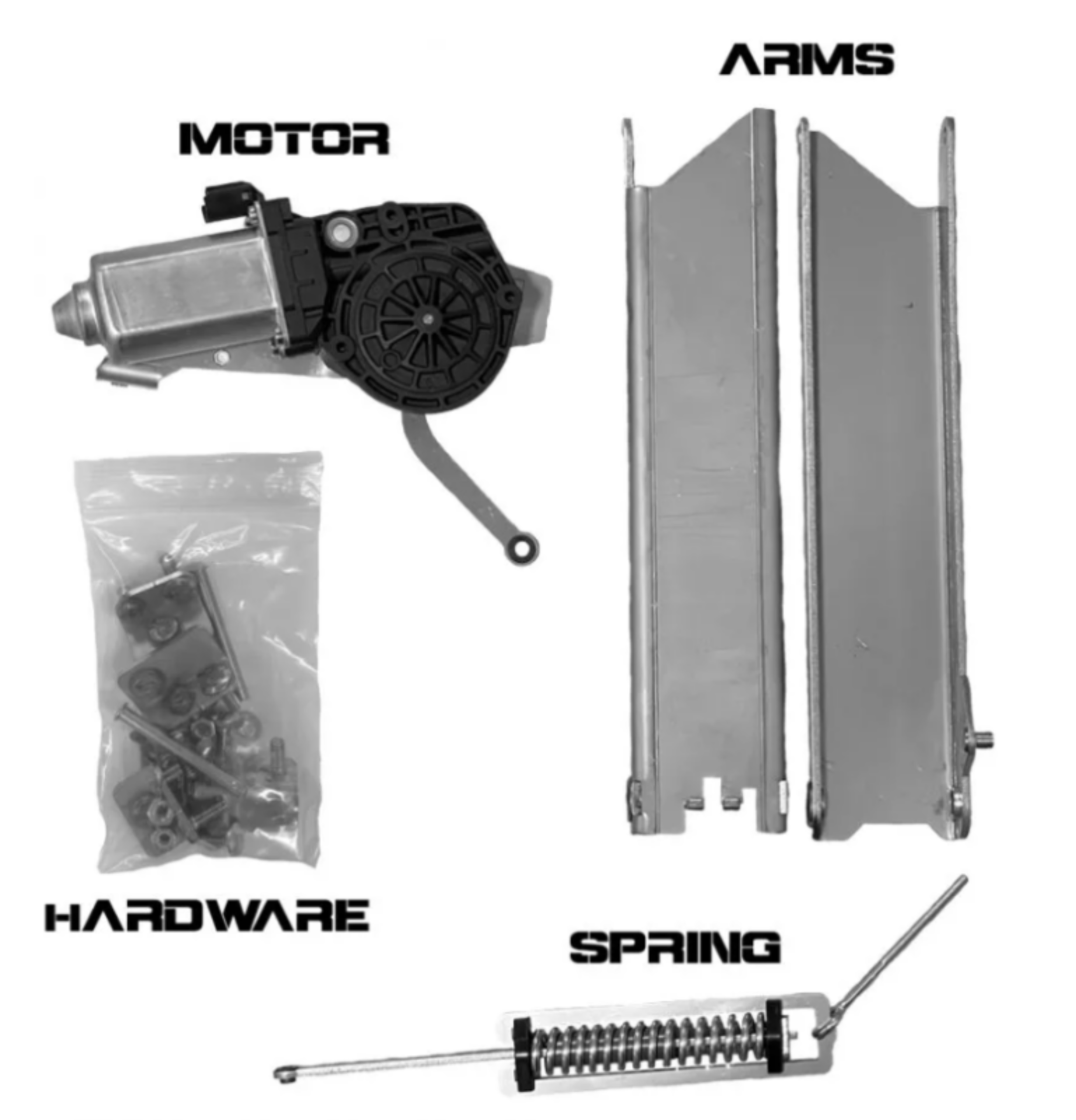 Picture of Rock Slide Rebuild Kit Step Slider - 4 Door Driver Side (Gen 3)