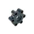 Picture of Torque Solution 01-04 Chevrolet Corvette C5 (78mm) w/ 12mm Bolts Billet Driveshaft Flex Disc - Black