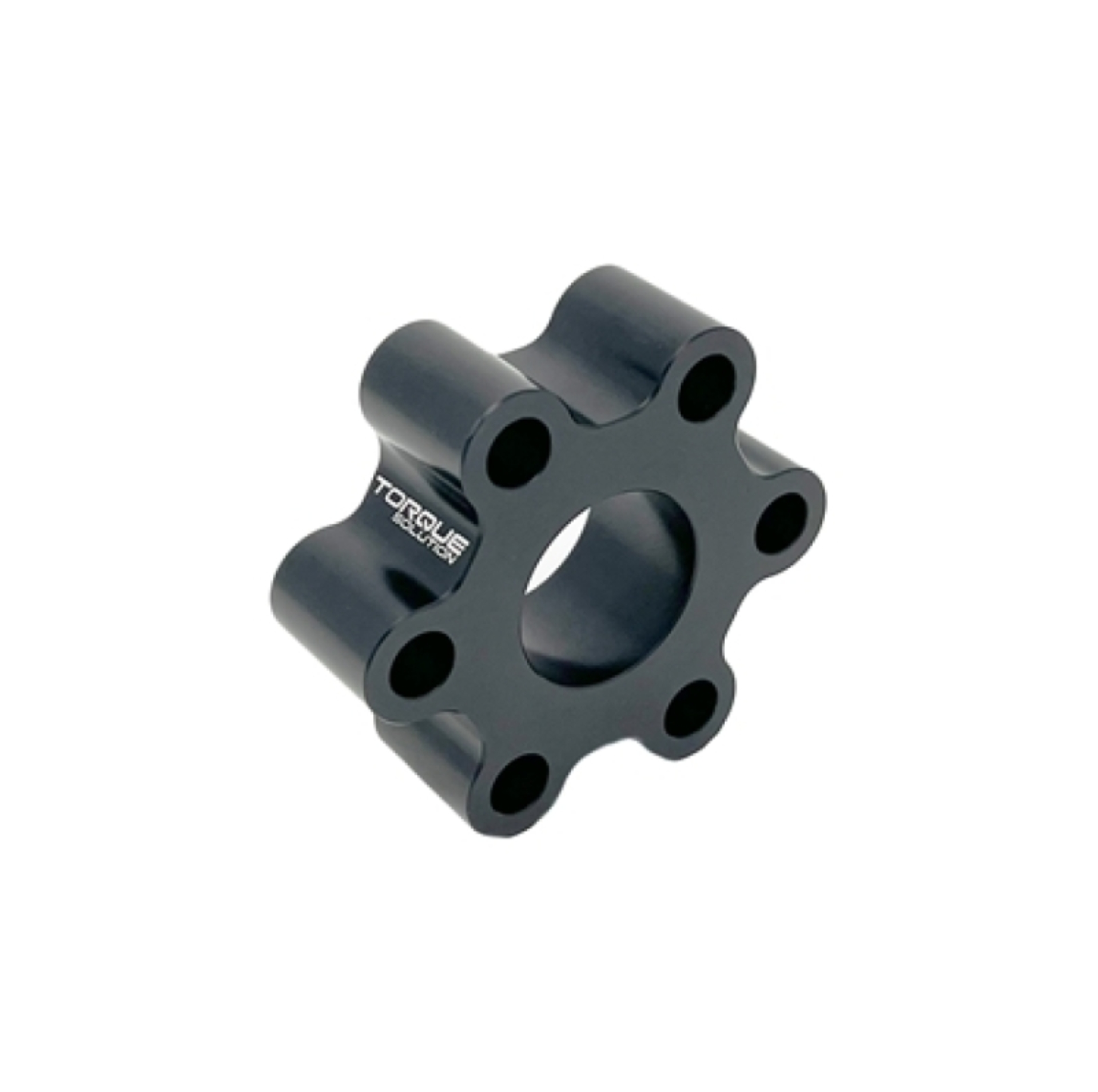 Picture of Torque Solution 01-04 Chevrolet Corvette C5 (78mm) w/ 12mm Bolts Billet Driveshaft Flex Disc - Black