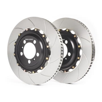 Picture of GiroDisc Porsche 991 GT3 Cup (992) Slotted Front Rotors