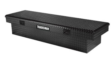 Picture of Tradesman Aluminum Economy Cross Bed Truck Tool Box (70in./Front Opening) - Black