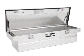 Picture of Tradesman Aluminum Single Lid Cross Bed Truck Tool Box (70in.) - Brite
