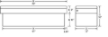 Picture of Tradesman TRA Cross Bed Box-Alum Truck Boxes & Storage - 7511101
