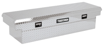 Picture of Tradesman Aluminum Single Lid HD 28 Cross Bed Truck Tool Box Deep Well (72in.) - Brite