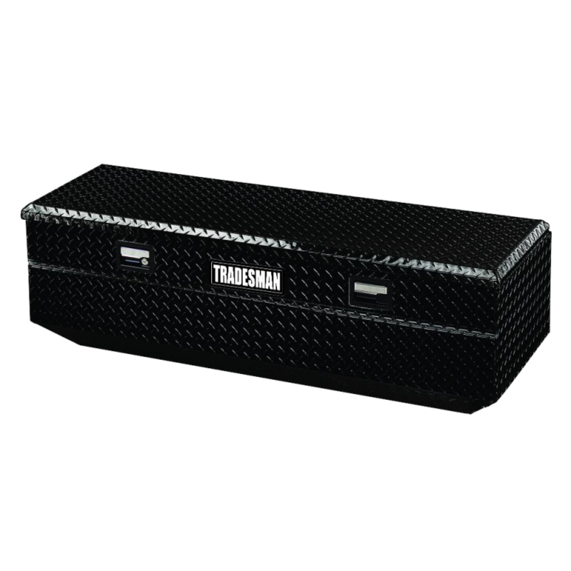 Picture of Tradesman Aluminum Flush Mount Truck Tool Box Full/Wide (36in.) - Black
