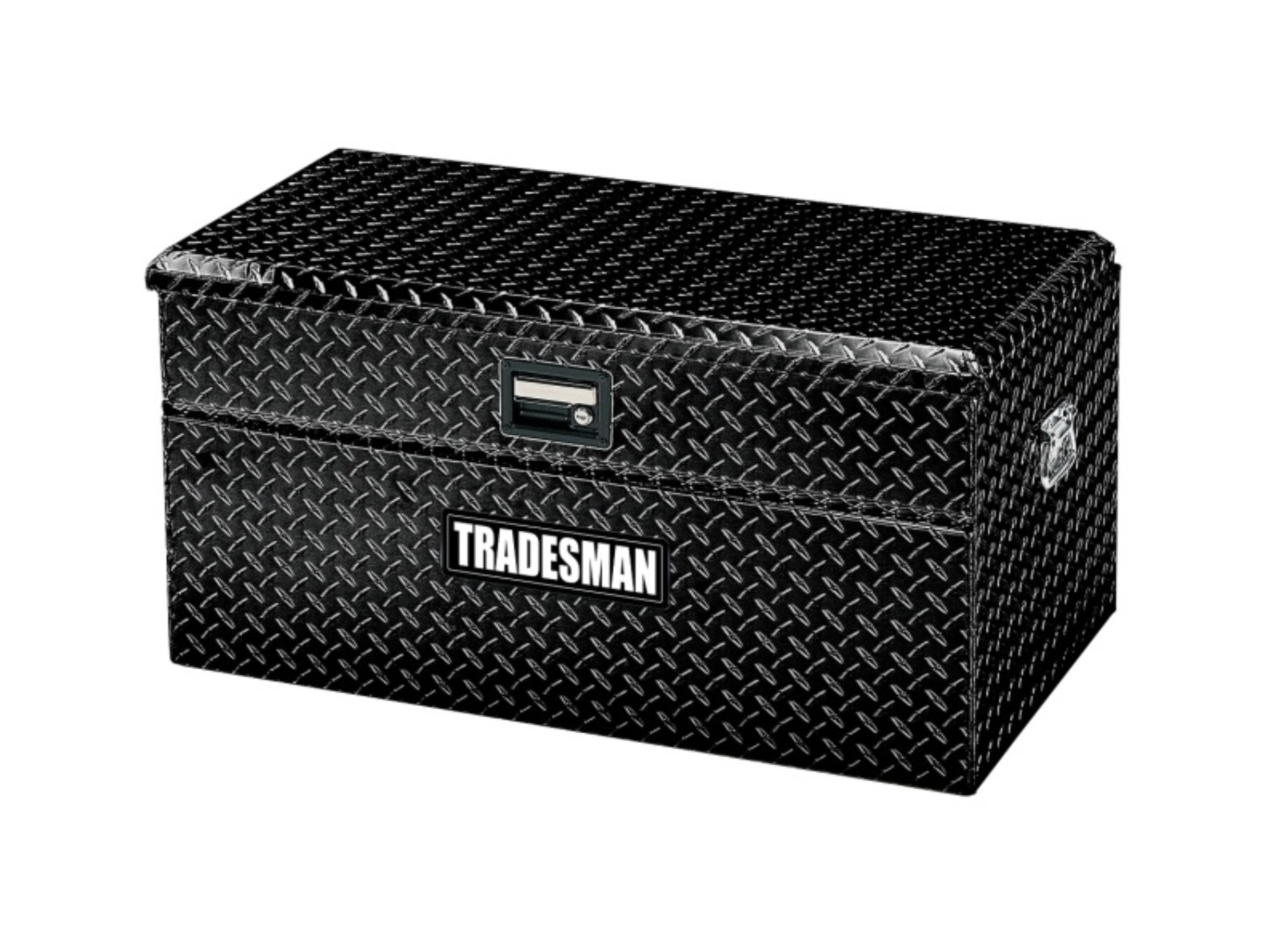 Picture of Tradesman Aluminum Flush Mount Truck Tool Box Full/Wide (56in.) - Black