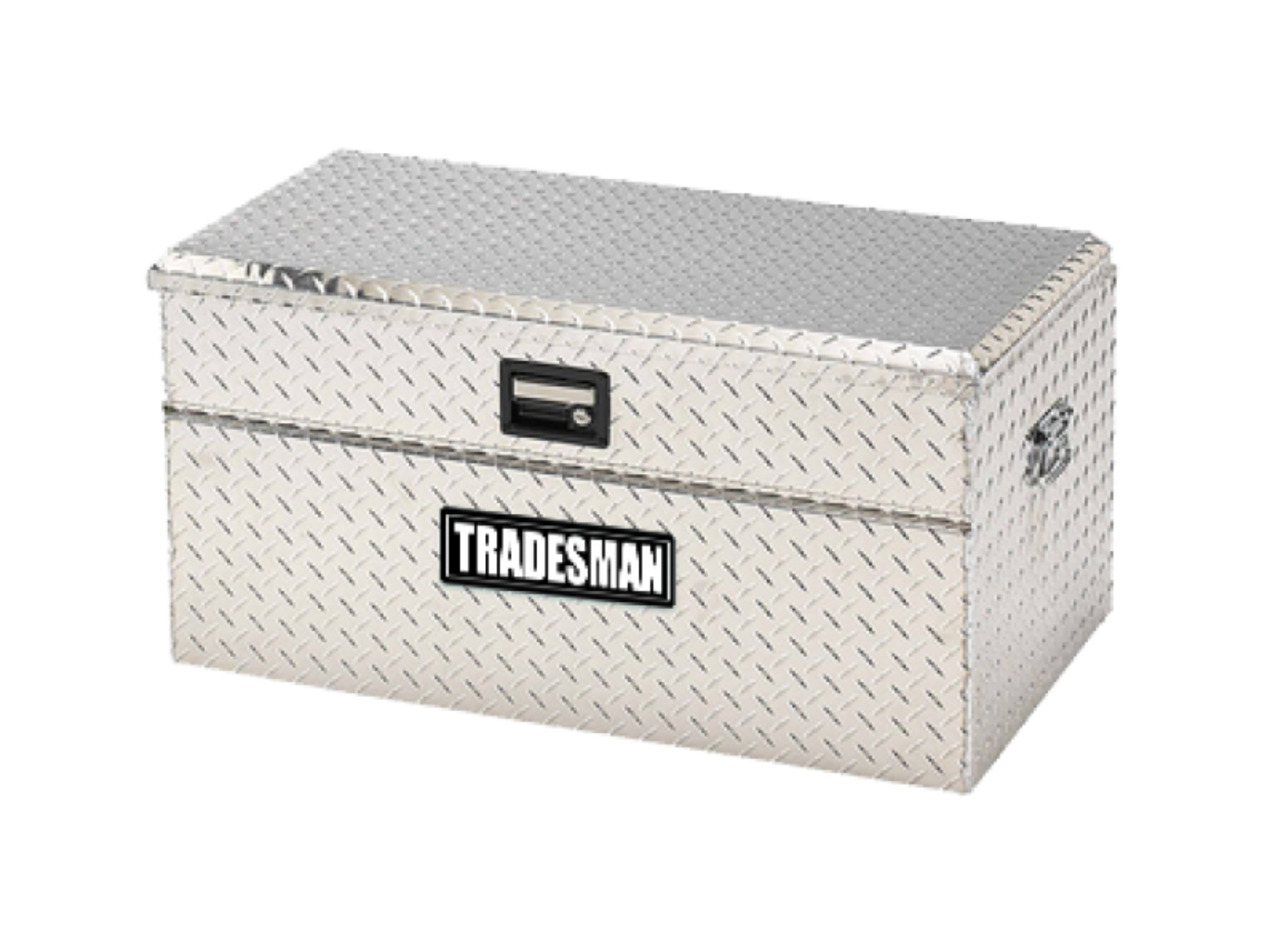 Picture of Tradesman Aluminum Flush Mount Truck Tool Box Full/Wide (56in.) - Brite