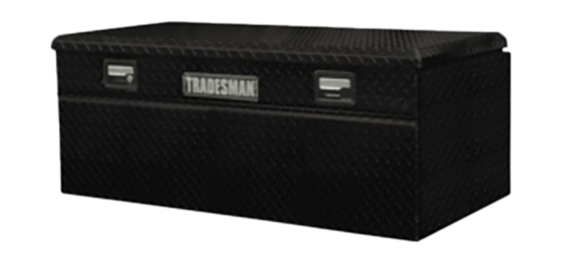 Picture of Tradesman Aluminum Flush Mount Truck Tool Box Full/Wide (60in.) - Black
