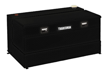 Picture of Tradesman Aluminum L-Shape Liquid Storage Tank Combo (48in. / 80 Gallon Capacity) - Black