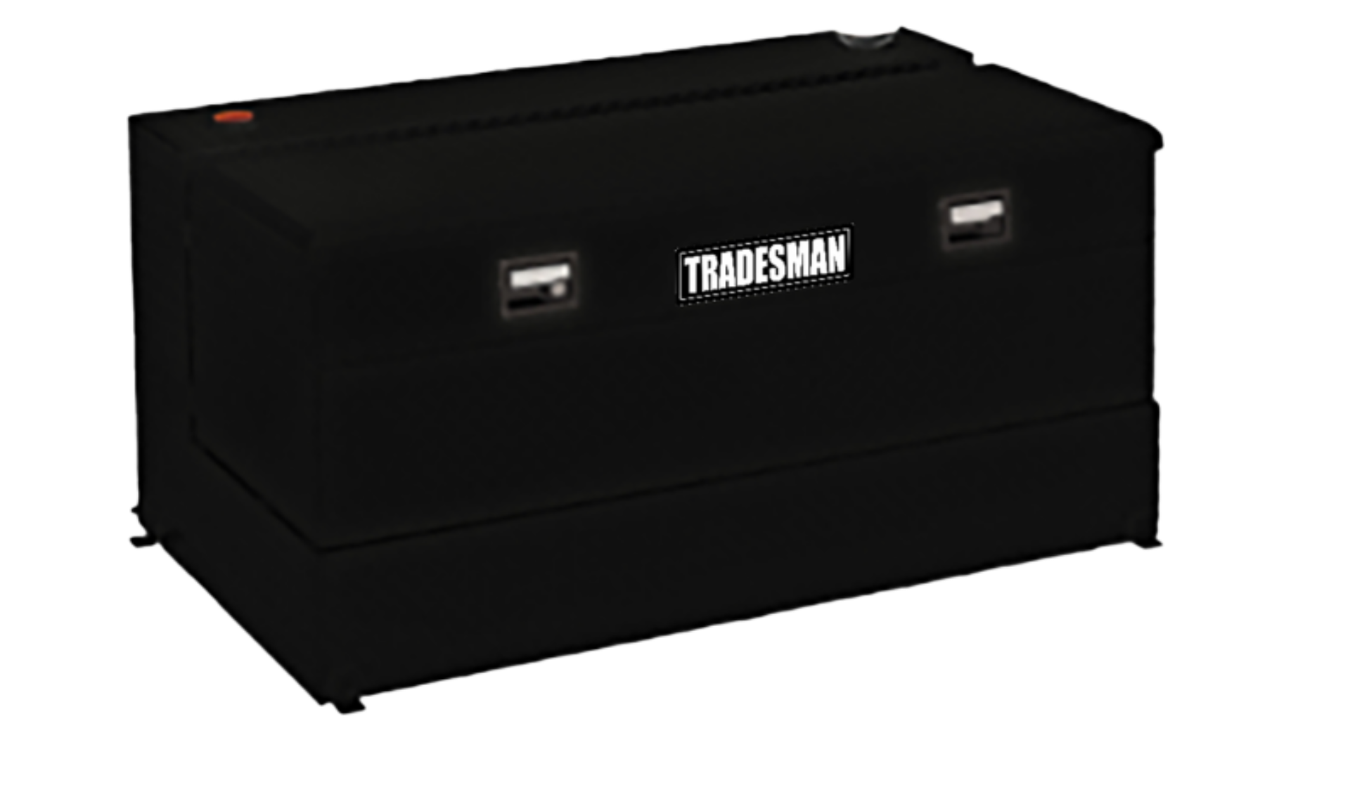 Picture of Tradesman Steel L-Shape Liquid Storage Tank Combo (48in. / 80 Gallon Capacity) - Black
