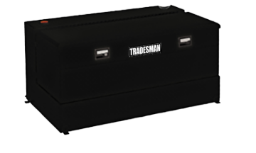 Picture of Tradesman Steel L-Shape Liquid Storage Tank Combo (56in. / 90 Gallon Capacity) - Black