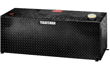 Picture of Tradesman Aluminum Rectangular Liquid Storage Tank (100 Gallon Capacity) - Black