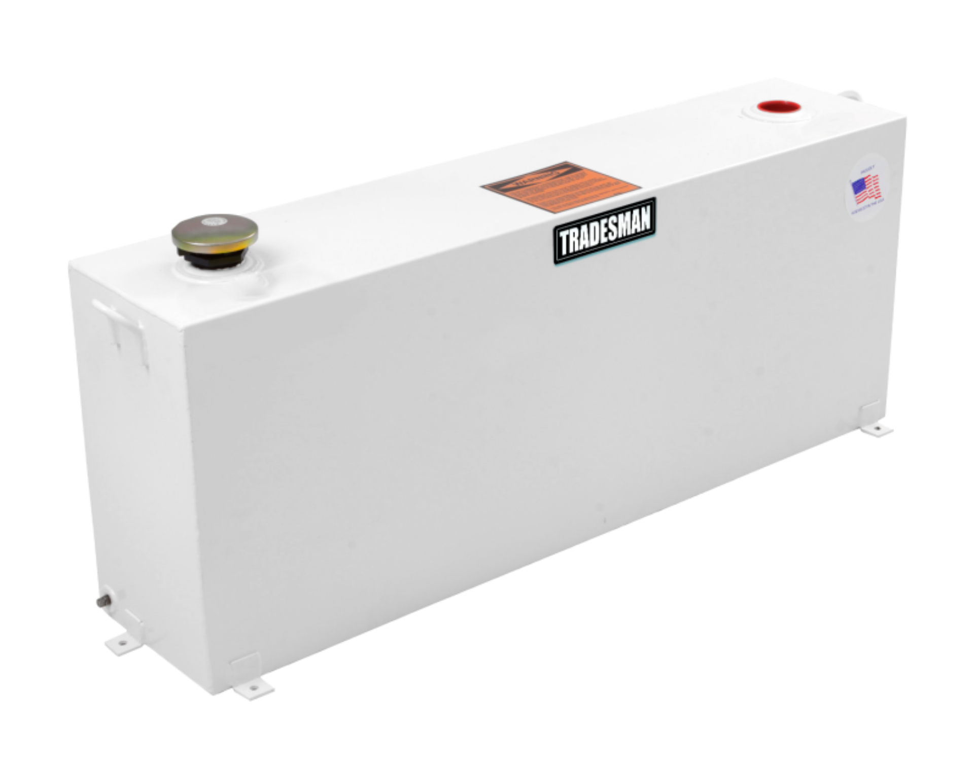 Picture of Tradesman Steel Rectangular Liquid Storage Tank (Full Size) - White