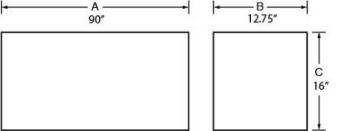 Picture of Tradesman Aluminum Top Mount L-Wing Box (90in.) - Brite