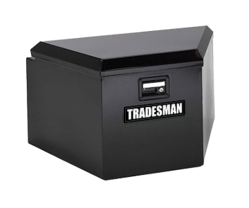 Picture of Tradesman Steel Trailer Tongue Storage Box (21in.) - Black