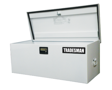 Picture of Tradesman Steel Job Site Box/Chest (Light Duty/Large) (42.75in.) - White