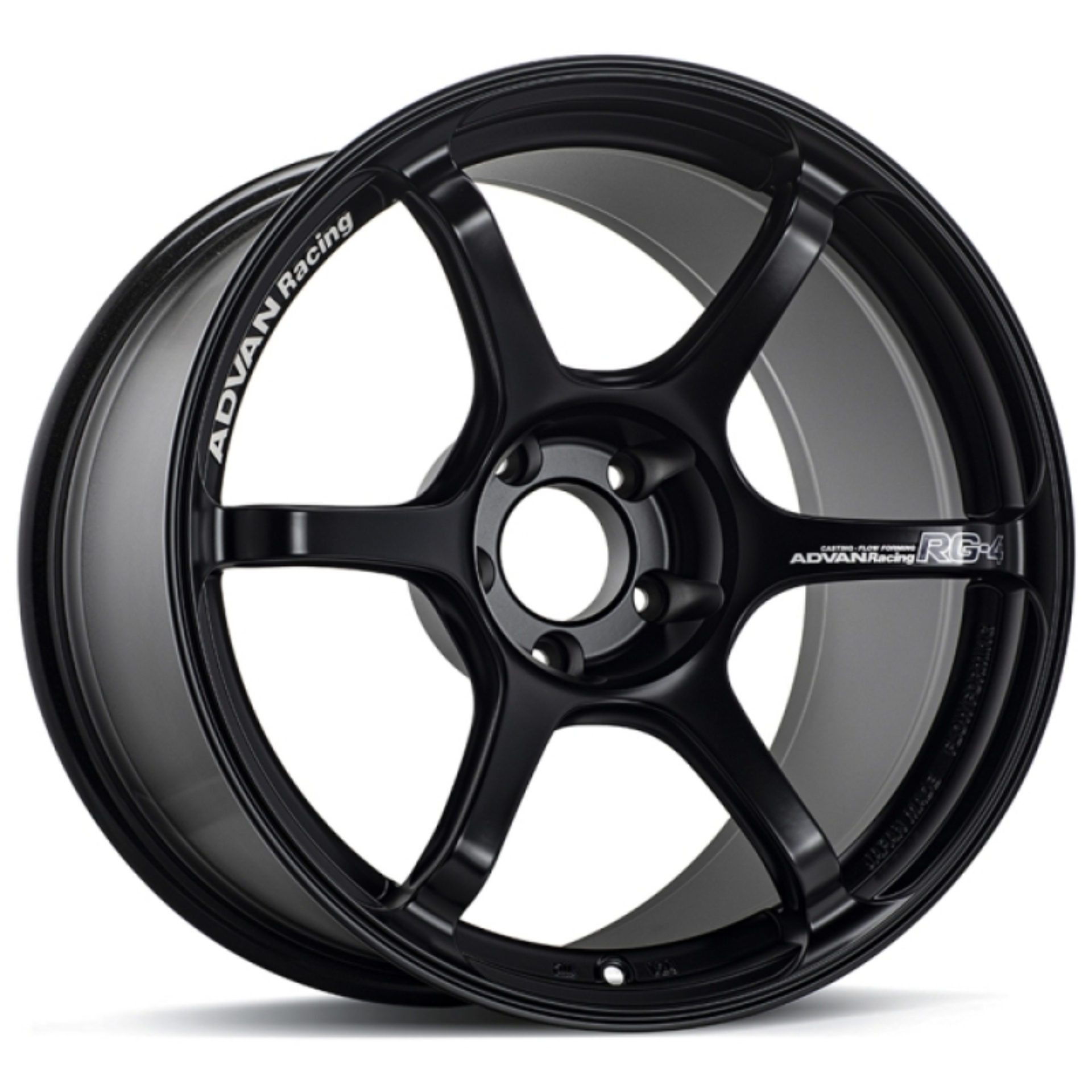 Picture of Advan RG-4 17x9 +35 5x114.3 Semi Gloss Black Wheel