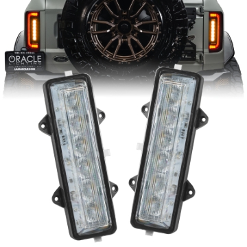 Picture of Oracle Lighting 21-23 Ford Bronco Dual Function Reverse LED Flush Taillight - Amber/Wht
