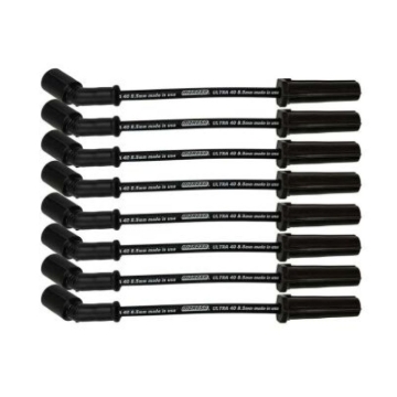 Picture of Moroso GM LS/LT 8.5mm Ultra 40 9.75 in Long Wire Set w/o Alum Heatshield - Black