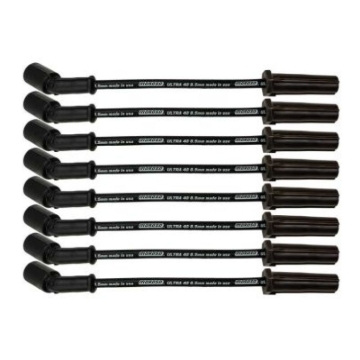 Picture of Moroso GM LS/LT 8.5mm Ultra 40 11in Long Wire Set w/o Alum Heatshield - Black