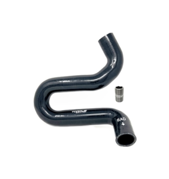 Picture of Torque Solution 2015+ Ford Mustang GT S550 Lower Radiator Hose  / OEM Oil Cooler Delete Kit - Black