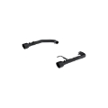 Picture of MBRP 15-23 Ford Mustang 2.3L EcoBoost Black 2.5in Axle Back Dual Split Rear Exit (Race Version)