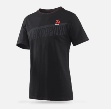 Picture of Akrapovic Mens Corpo T-Shirt Black - 2XL