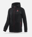 Picture of Akrapovic Mens Corpo Zip Hoodie Black - Small