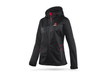 Picture of Akrapovic Womens Corpo Softshell Jacket Black - M