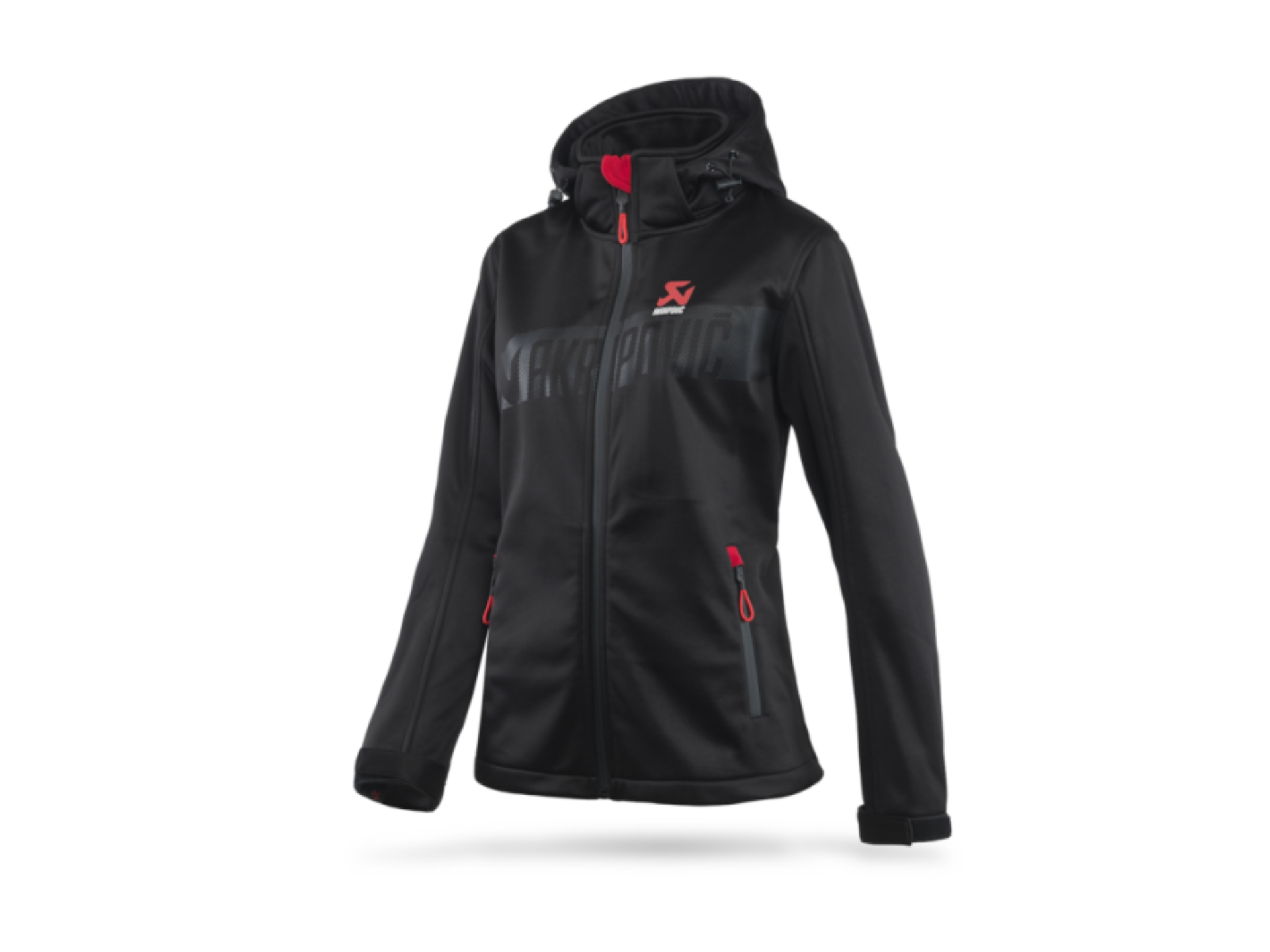Picture of Akrapovic Womens Corpo Softshell Jacket Black - S