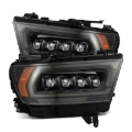 Picture of AlphaRex 19-23 Dodge Ram 1500 (No Clsc/Ltd/TRX) NOVA-Series LED Proj HL Alpha-Black (Converter Req.)