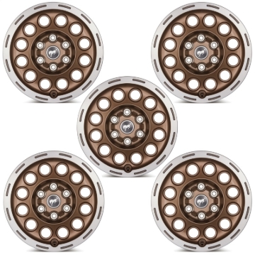 Picture of Ford Racing 21-23 Bronco 17x8.0 Wheel Kit -Sinister Bronze