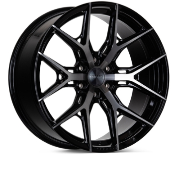 Picture of Vossen HF6-4 17X9 / 6X135 / ET0 / Deep Face / 87.1 - Tinted Gloss Black Wheel