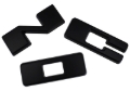Picture of Ford Racing 2021+ Bronco Grille Lettering Overlay Kit - Black