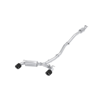 Picture of MBRP 22-23 Hyundai Kona N 2.0L Turbo 3in Cat Back Dual Rear with Carbon Fiber Tips - T304