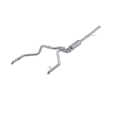 Picture of MBRP 22-23 Chevrolet/ GMC 1500 Silverado/ Sierra ZR2/AT4X 6.2L 2.5in Turn Down 3in Cat Back Exhaust