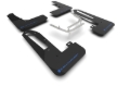 Picture of Rally Armor 23-26 Honda Civic Type R Black Mud Flap Light Blue Logo