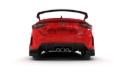 Picture of Rally Armor 23-26 Honda Civic Type R Black Mud Flap White Logo