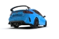 Picture of Rally Armor 23-26 Honda Civic Type R Black Mud Flap Light Blue Logo