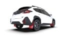 Picture of Rally Armor 24-26 Subaru Crosstrek Red UR Mud Flap White Logo