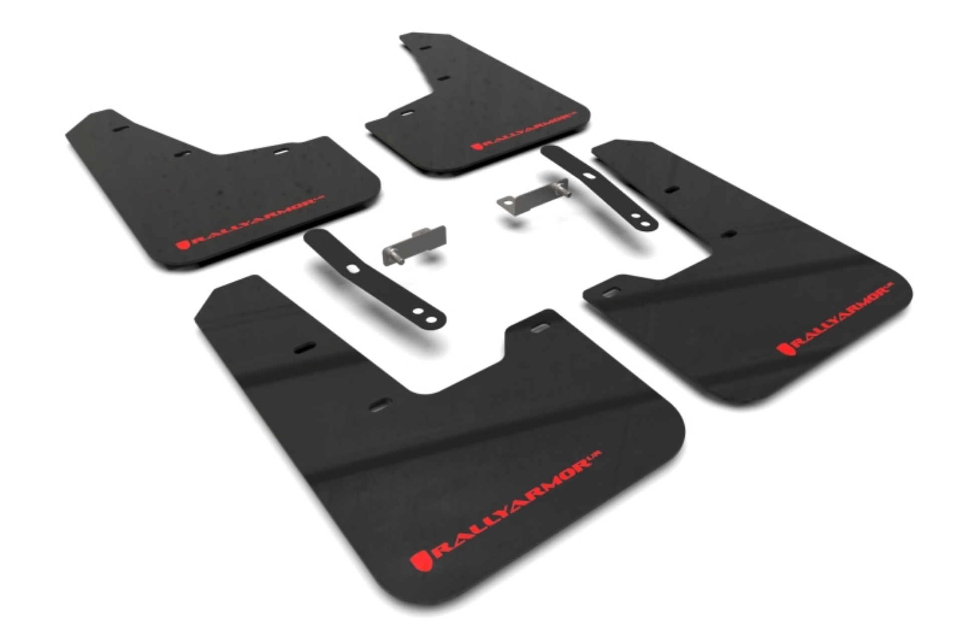 Picture of Rally Armor 23-25 Kia Niro SG2 Black UR Mud Flap Red Logo