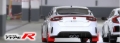 Picture of Rally Armor 23-26 Honda Civic Type R Red Mud Flap Black Logo