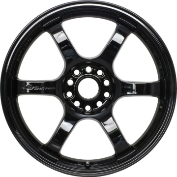 Picture of Gram Lights 57DR 18x9.5 +38 5x120 Glossy Black Wheel