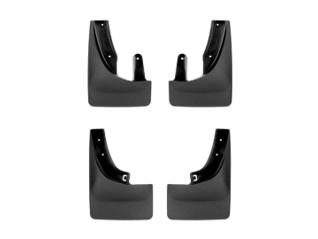 Picture of WeatherTech 22-23 Nissan Frontier D41 (Incl. Pro-X/Pro-4X) No Drill Front & Rear Mudflaps - Black