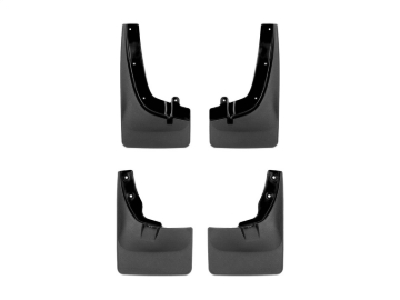 Picture of WeatherTech 22-23 Nissan Frontier D41 (No Pro-X/Pro-4X) No Drill Front & Rear Mudflaps - Black