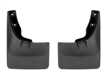 Picture of WeatherTech 22-23 Nissan Frontier D41 (No Pro-X/Pro-4X) No Drill Rear MudFlaps - Black