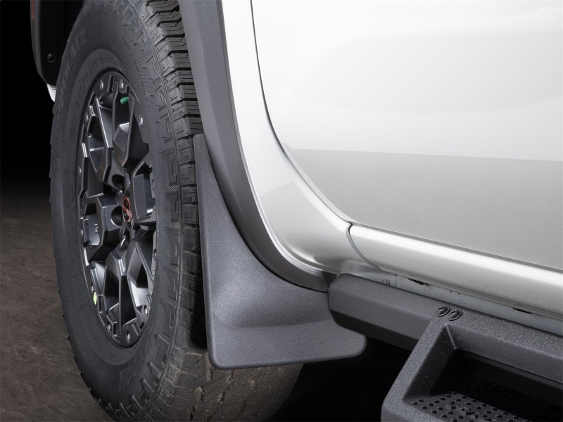 Picture of WeatherTech 22-23 Nissan Frontier D41 (Incl. Pro-X/Pro-4X) No Drill Front MudFlaps - Black