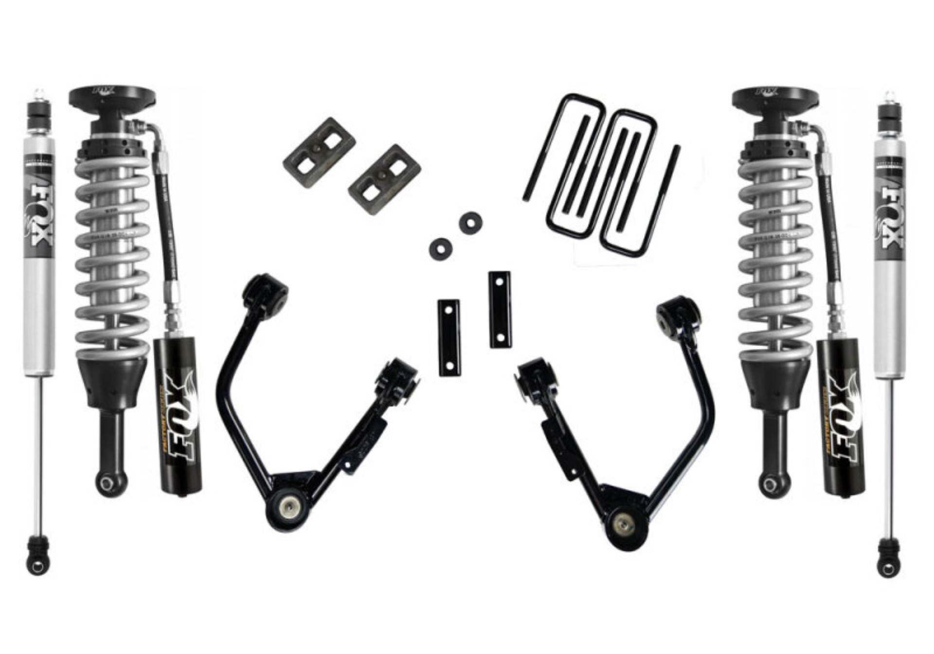Picture of Superlift 07-21 Toyota Tundra 4WD 3in Lift Kit w/ Fox Front Coilover & 2.0 Rear